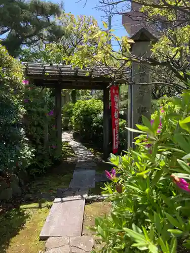 観音蜜寺の山門