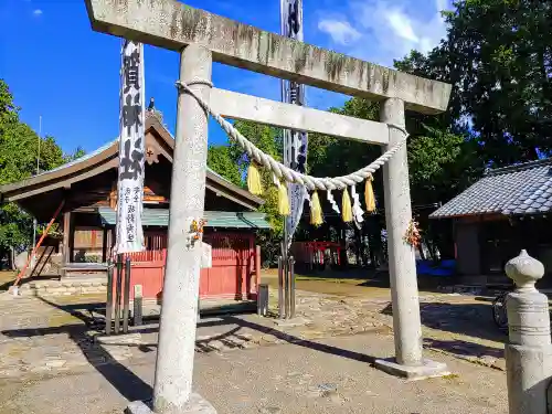 比良賀神社の鳥居