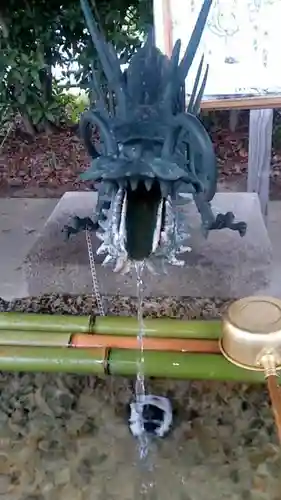 比佐豆知神社の手水舎