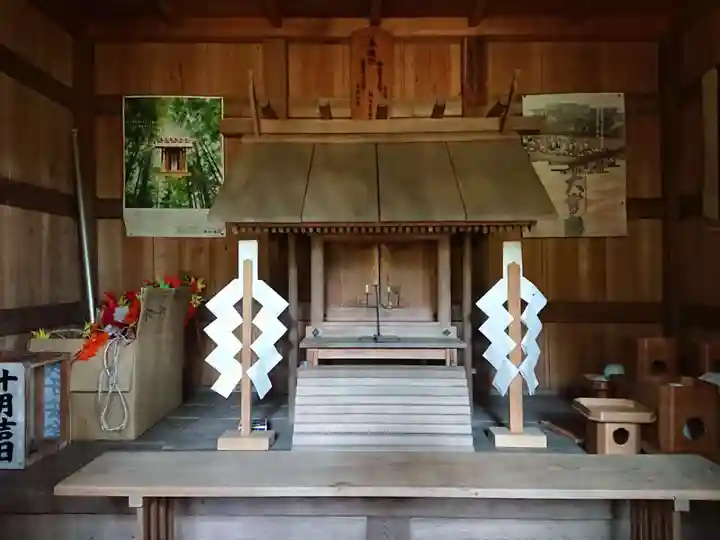 神明社の本殿・本堂