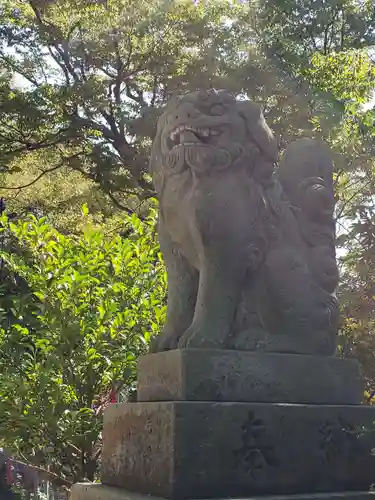 伊勢玉神社の狛犬