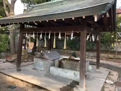荒井神社の手水舎