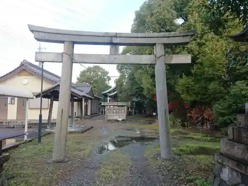 日吉社（井之口町）の鳥居