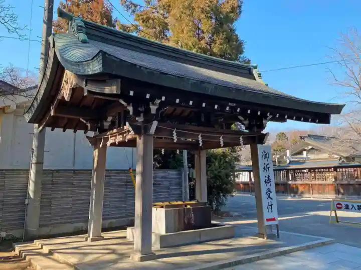 諏訪神社の手水舎
