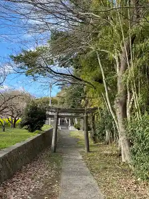 神前神社の鳥居