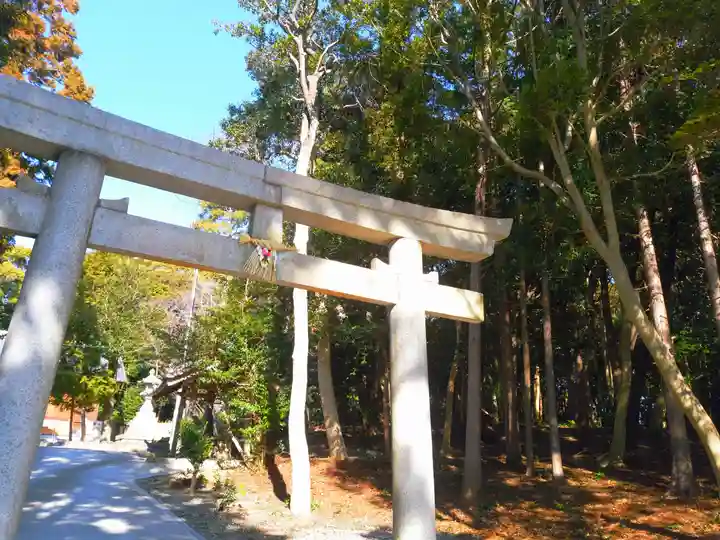 神明社(榎戸神明社)の鳥居
