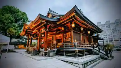 湯島天満宮の本殿・本堂