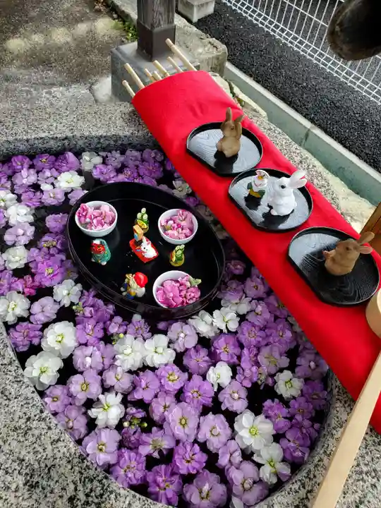 阿邪訶根神社の手水舎