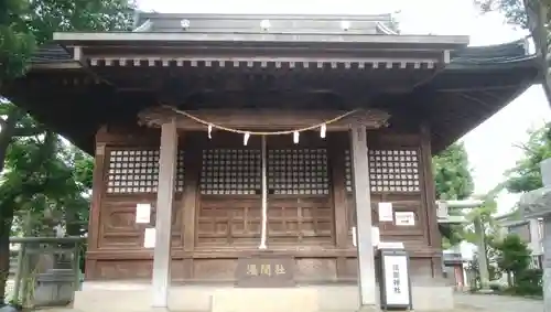浅間神社の本殿・本堂