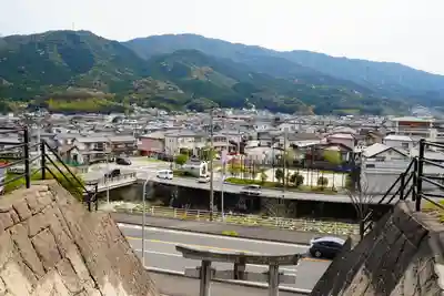 日吉神社の景色