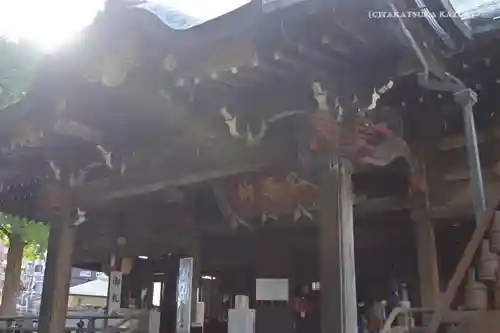 鬼子母神堂　(法明寺）の本殿・本堂