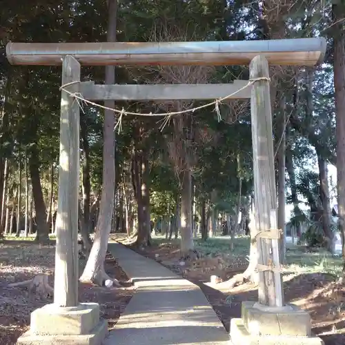 神明社の鳥居