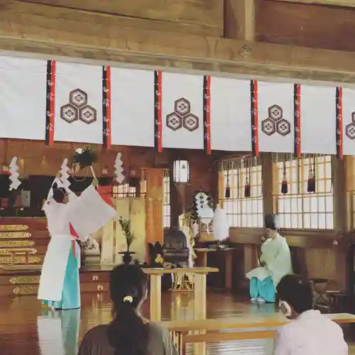 釧路一之宮 厳島神社のお祭り