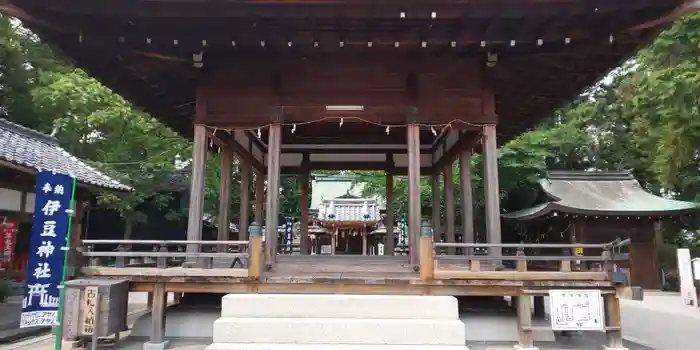 伊豆神社の本殿