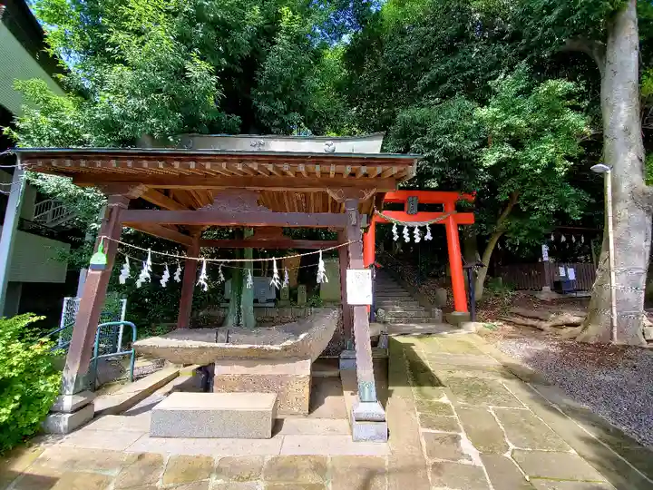 日吉神社の手水舎