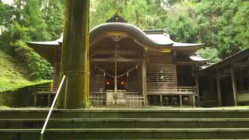 西金砂神社の本殿・本堂