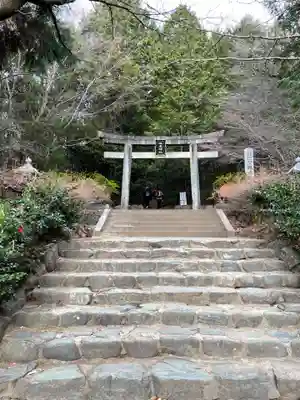 砥鹿神社（奥宮）の鳥居