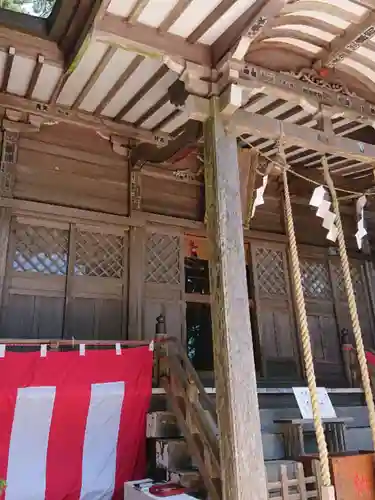 鷲子山上神社の本殿・本堂
