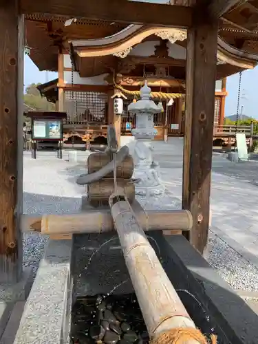 岩国白蛇神社の手水舎