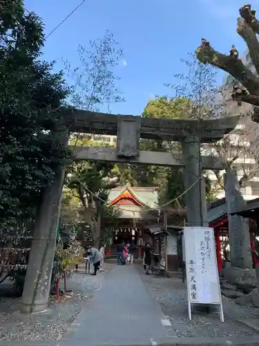 手取天満宮の鳥居