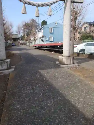 皇武神社の鳥居