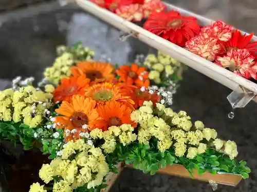 星置神社の手水舎