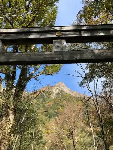 穂高神社奥宮(長野県)