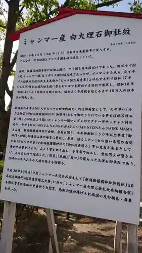 新潟縣護國神社の歴史