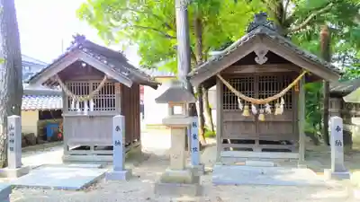 神明神社(箕輪神明神社)の末社・摂社