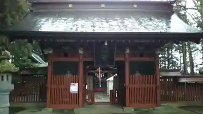 都々古別神社(八槻)の山門・神門
