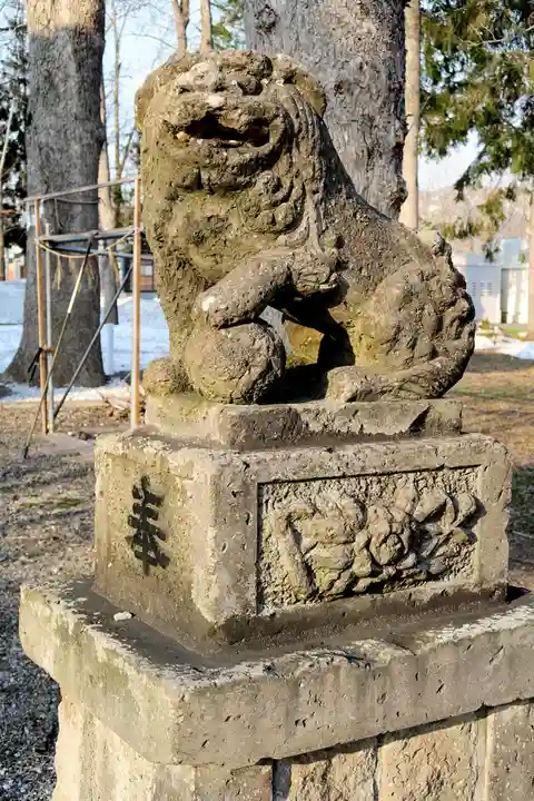 幌加内神社の狛犬