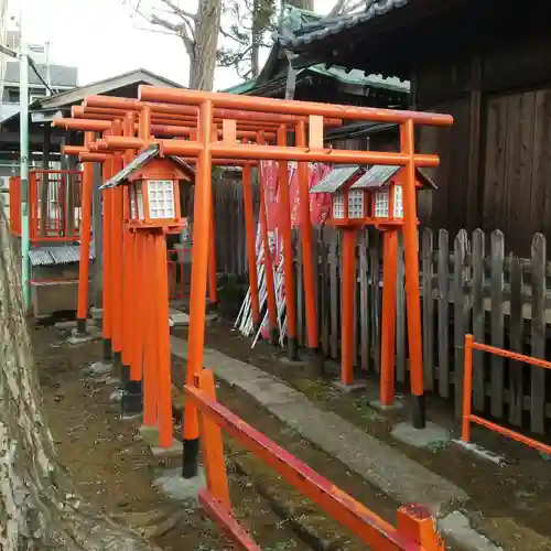打越天神北野神社の鳥居