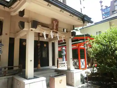 火防　陶器神社（坐摩神社末社）の本殿・本堂