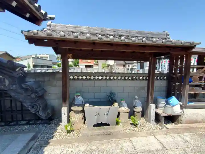 明徳寺の手水舎
