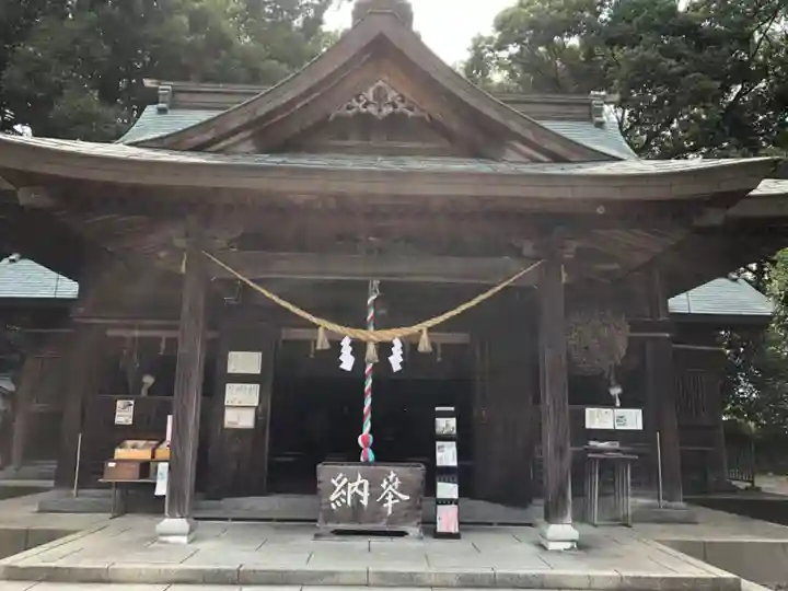 都萬神社の本殿・本堂