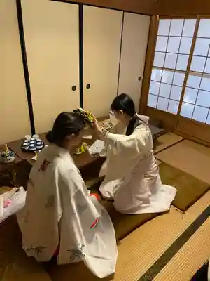 村屋坐弥冨都比売神社の体験その他