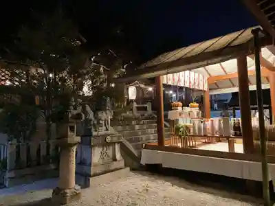 多井畑厄除八幡宮の本殿・本堂