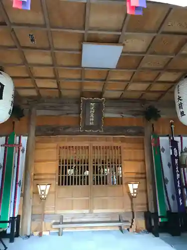 阿太加夜神社の本殿・本堂