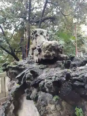 赤坂氷川神社の狛犬