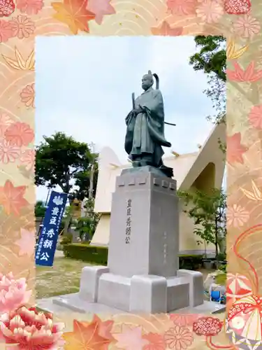 玉造稲荷神社の像