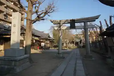 岩淵八雲神社の鳥居