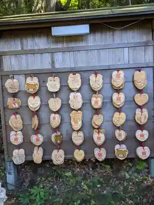 恋の水神社の絵馬