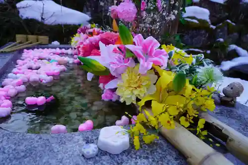 陽林寺の手水舎