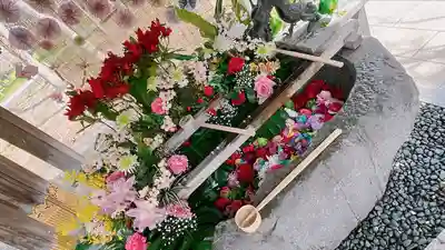 彌彦神社　(伊夜日子神社)の手水舎