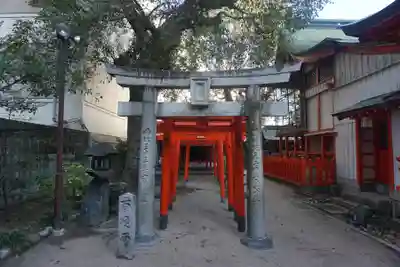 水鏡天満宮の鳥居