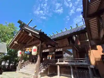 宇多須神社の本殿・本堂