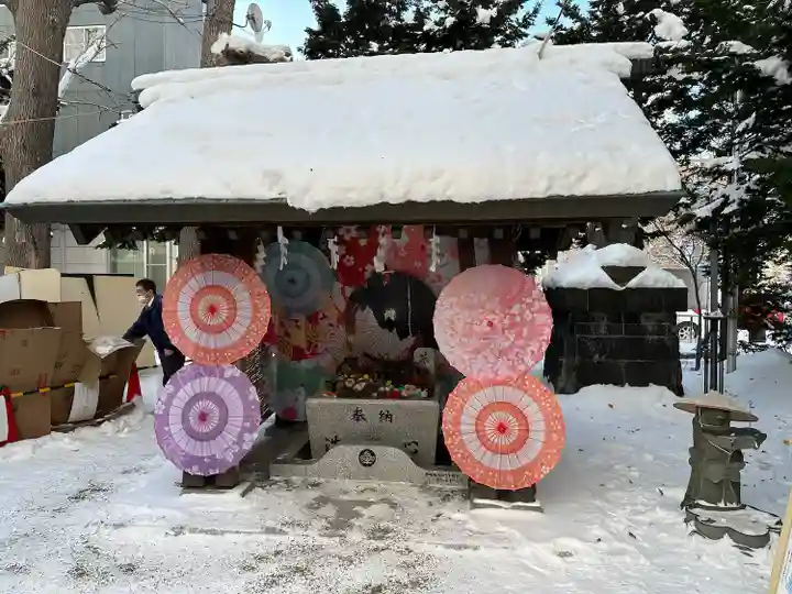 札幌諏訪神社の手水舎
