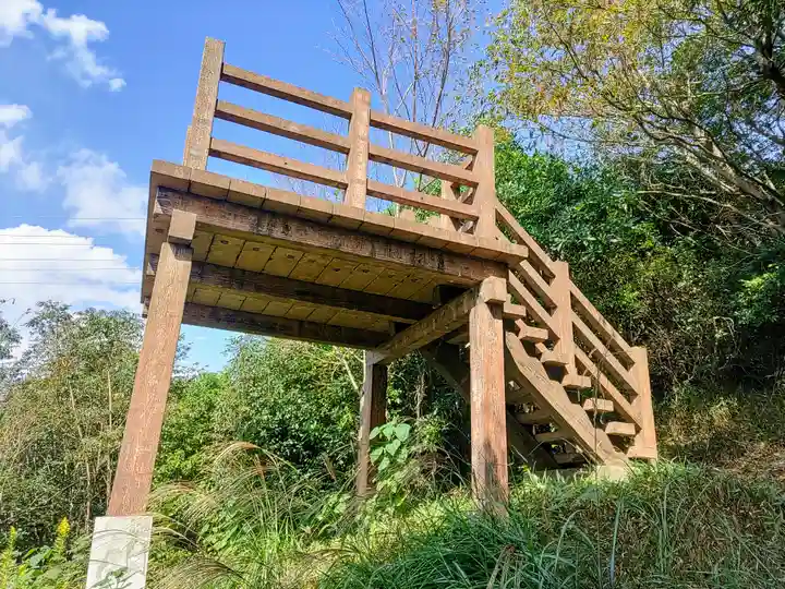 白山神社の周辺