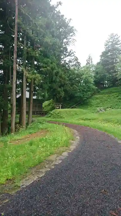 白山神社の周辺