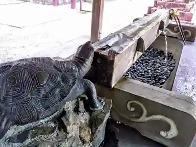 船津神社の手水舎